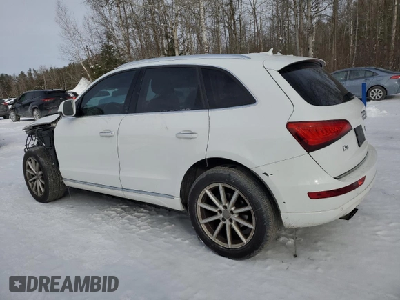 2017 Audi Q5 с VIN WA1V2AFP8HA038358, выставлен на аукционе Copart как лот 43682885 с пробегом 123 757 миль миль и Списание • Salvage title. История ставок и продаж доступна на DreamBid. Изображение 2.