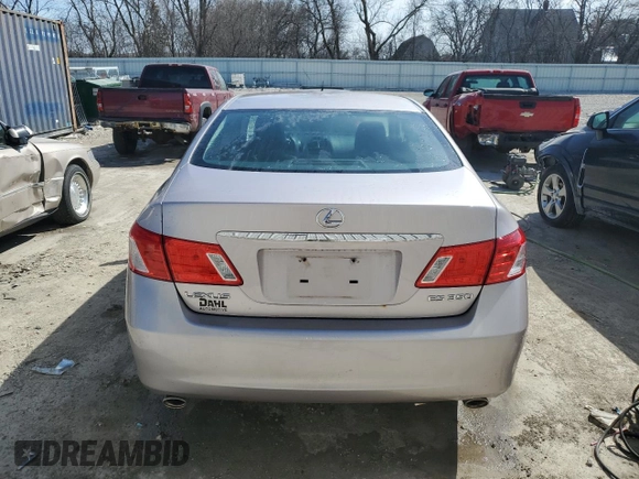 2007 Lexus ES 350 with VIN JTHBJ46G072085565, listed as a Copart auction lot 53256885 with 149,067 mi miles and Non Repairable. Bid and sale history available at carsss.com. Image 6.