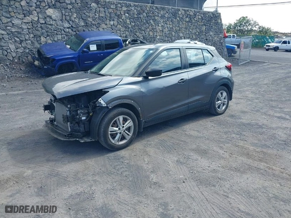 2021 Nissan Kicks S with VIN 3N1CP5BV5ML542866, listed as a IAAI auction lot 41536610 with 70,766 mi miles. Bid and sale history available at carsss.com. Image 2.