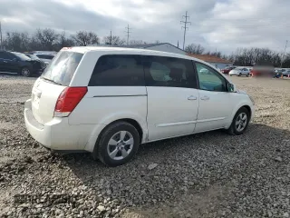 2007 Nissan Quest S with VIN 5N1BV28U97N127240, listed as a Copart auction lot 86930584 with 131,219 mi miles and Salvage Title. Bid and sale history available at carsss.com. Image 3.