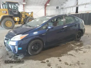 2015 Toyota Prius Four with VIN JTDKN3DU2F1896734, listed as a Copart auction lot 60823435 with 60,536 mi miles and Salvage title. Bid and sale history available at DreamBid. Image 1.