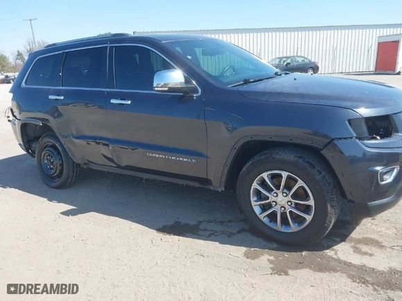 2014 Jeep Grand Cherokee Limited with VIN 1C4RJFBG0EC275617, listed as a IAAI auction lot 41775843 with 168,803 mi miles. Bid and sale history available at carsss.com. Image 6.