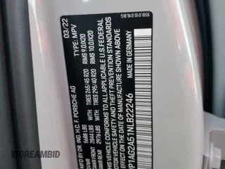 2022 Porsche Macan S z VIN WP1AG2A51NLB22246, wystawiony jako Copart lot #81981454 z przebiegiem 28 428 mil mil oraz Szkoda całkowita • Salvage title. Historia ofert i sprzedaży dostępna na DreamBid. Obrazek 13.