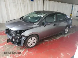 2024 Nissan Versa S with VIN 3N1CN8DV3RL929735, listed as a Copart auction lot 62476945 with 12,858 mi miles and Salvage title. Bid and sale history available at DreamBid. Image 1.