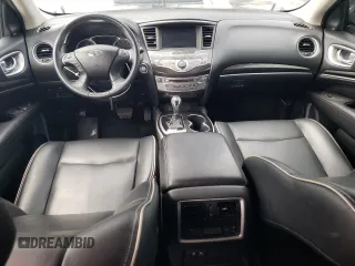 2019 Infiniti QX60 Luxe with VIN 5N1DL0MN1KC556586, listed as a Copart auction lot 71962854 with 35,529 mi miles and Salvage title. Bid and sale history available at DreamBid. Image 8.