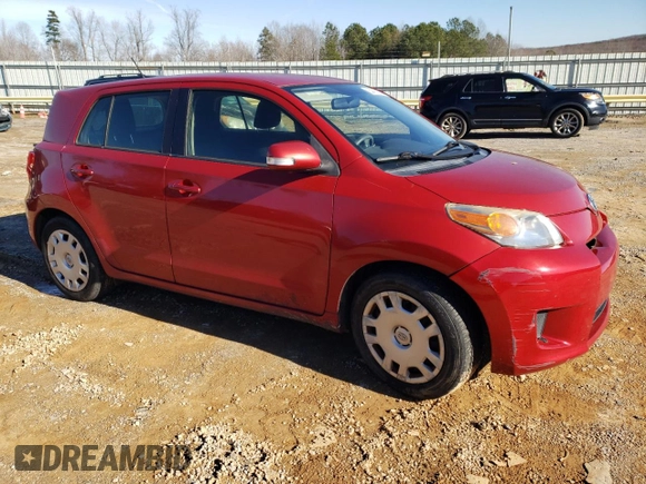 2012 Scion xD with VIN JTKKU4B45C1025911, listed as a Copart auction lot 84477054 with 102,953 mi miles and Salvage Title. Bid and sale history available at DreamBid. Image 4.