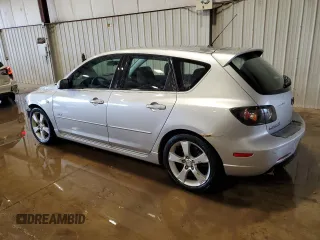 2005 Mazda 3 s with VIN JM1BK343751242648, listed as a Copart auction lot 47058305 with 170,733 mi miles and Salvage Title. Bid and sale history available at carsss.com. Image 2.