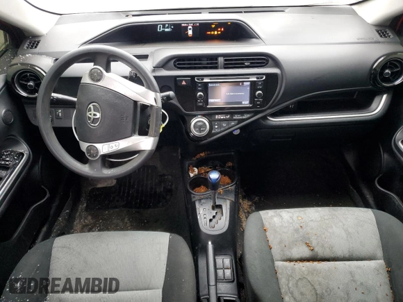 2015 Toyota Prius One with VIN JTDKDTB35F1585540, listed as a Copart auction lot 44861565 with 186,581 mi miles and Salvage Title. Bid and sale history available at DreamBid. Image 8.