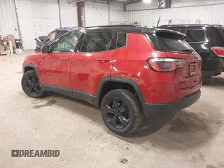 2018 Jeep Compass Altitude with VIN 3C4NJDBB9JT304330, listed as a IAAI auction lot 41886905 with 45,700 mi miles and . Bid and sale history available at carsss.com. Image 3.