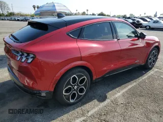 2023 Ford Mustang Mach-E GT with VIN 3FMTK4SX1PMA57884, listed as a Copart auction lot 55690085 with 4,724 mi miles and Salvage Title. Bid and sale history available at DreamBid. Image 3.