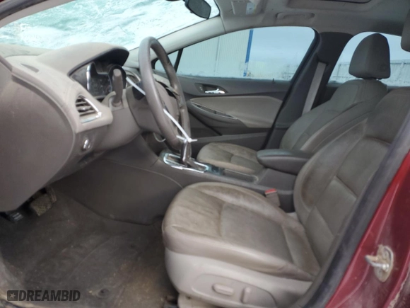 2017 Chevrolet Cruze LT with VIN 1G1BH5SE5H7271199, listed as a Copart auction lot 88454105 with 0 mi miles and Salvage Title. Bid and sale history available at carsss.com. Image 7.