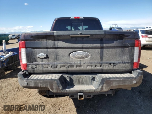 2018 Ford Super Duty F-250 SRW XL with VIN 1FT7W2BTXJEB60116, listed as a Copart auction lot 45531455 with 126,307 mi miles and Salvage Title. Bid and sale history available at carsss.com. Image 6.