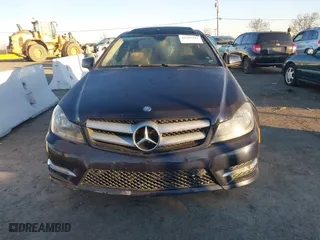 2012 Mercedes-Benz C-Class C 250 with VIN WDDGJ4HB6CF802102, listed as a IAAI auction lot 41261431 with 126,305 mi miles. Bid and sale history available at carsss.com. Image 12.