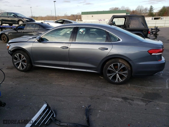 2021 Volkswagen Passat 2.0T SE with VIN 1VWSA7A36MC002263, listed as a Copart auction lot 70188012 with 39,597 mi miles. Bid and sale history available at carsss.com. Image 2.