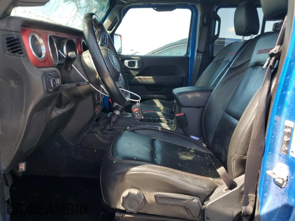 2021 Jeep Wrangler Unlimited Rubicon with VIN 1C4HJXFN6MW756530, listed as a Copart auction lot 51976395 with Not provided miles and Salvage title. Bid and sale history available at DreamBid. Image 7.
