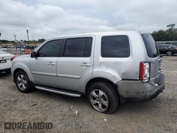 2013 Honda Pilot EX-L with VIN 5FNYF3H59DB001058, listed as a Copart auction lot 62947125 with 157,503 mi miles and Salvage title. Bid and sale history available at DreamBid. Image 2.
