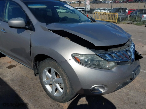 2009 Nissan Murano SL with VIN JN8AZ18W39W211281, listed as a IAAI auction lot 40254241 with 169,010 mi miles. Bid and sale history available at carsss.com. Image 12.