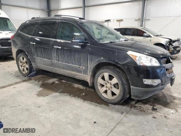 2012 Chevrolet Traverse LTZ with VIN 1GNKVLED1CJ227081, listed as a Copart auction lot 45733715 with 0 mi miles and Clean Title. Bid and sale history available at carsss.com. Image 4.