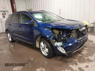 2015 Ford Edge SEL with VIN 2FMTK4J9XFBC04898, listed as a IAAI auction lot 41397525 with 121,319 mi miles. Bid and sale history available at carsss.com. Image 1.
