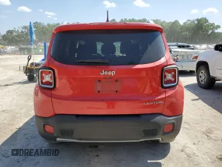 2016 Jeep Renegade Limited with VIN ZACCJADT9GPC84446, listed as a Copart auction lot 52885155 with 145,735 mi miles and Salvage Title. Bid and sale history available at DreamBid. Image 6.