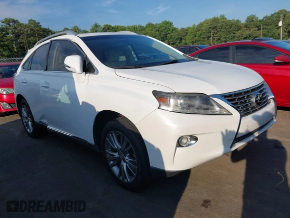 2013 Lexus RX 350 z VIN 2T2ZK1BA1DC131281, wystawiony jako IAAI lot #42704527 z przebiegiem 78 136 mil mil oraz . Historia ofert i sprzedaży dostępna na DreamBid. Obrazek 1.