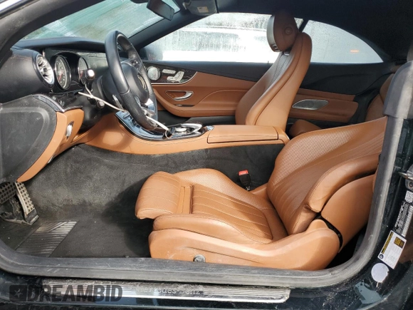2018 Mercedes-Benz E-Class E 400 with VIN WDD1K6FB8JF046433, listed as a Copart auction lot 46194865 with 0 mi miles and Salvage Title. Bid and sale history available at carsss.com. Image 7.