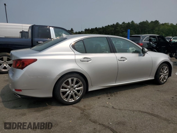2013 Lexus GS 350 with VIN JTHCE1BL2D5013030, listed as a Copart auction lot 59603375 with Not provided miles and Salvage title. Bid and sale history available at DreamBid. Image 3.
