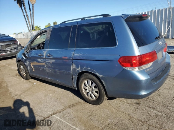 2010 Honda Odyssey EX-L with VIN 5FNRL3H61AB040518, listed as a Copart auction lot 49537765 with 182,735 mi miles and Salvage Title. Bid and sale history available at carsss.com. Image 2.