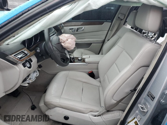 2014 Mercedes-Benz E 350 Luxury with VIN WDDHF8JB7EA962819, listed as a Copart auction lot 52606005 with Not Provided miles and Salvage Title. Bid and sale history available at DreamBid. Image 7.