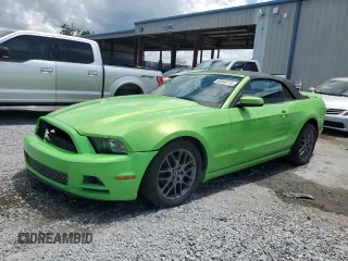 2013 Ford Mustang V6 with VIN 1ZVBP8EM3D5228384, listed as a Copart auction lot 60440115 with 142,124 mi miles and Salvage title. Bid and sale history available at DreamBid. Image 1.