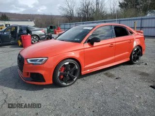 2018 Audi RS 3 z VIN WUABWGFF3J1901583, wystawiony jako Copart lot #51000145 z przebiegiem 90 732 mil mil oraz Szkody całkowita. Historia ofert i sprzedaży dostępna na DreamBid. Obrazek 1.