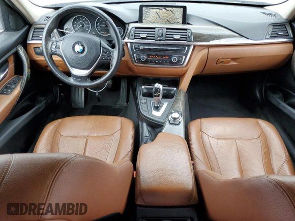 2013 BMW 3 Series 328i with VIN WBA3C1G54DNR46717, listed as a Copart auction lot 54440865 with 195,267 mi miles and Salvage Title. Bid and sale history available at carsss.com. Image 8.
