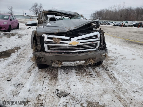 2015 Chevrolet Silverado 1500 High Country with VIN 3GCUKTEC9FG480818, listed as a Copart auction lot 87331694 with 0 mi miles and Salvage Title. Bid and sale history available at carsss.com. Image 5.