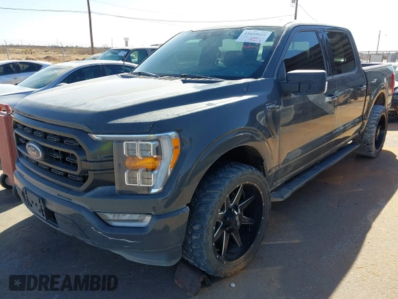 2021 Ford F-150 XL with VIN 1FTEW1CP9MFD08922, listed as a IAAI auction lot 41829619 with 69,286 mi miles. Bid and sale history available at carsss.com. Image 2.