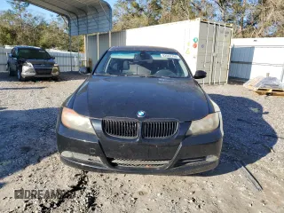 2007 BMW 3 Series 328i with VIN WBAVC535X7FZ74915, listed as a Copart auction lot 82082744 with 143,304 mi miles and Salvage Title. Bid and sale history available at carsss.com. Image 5.