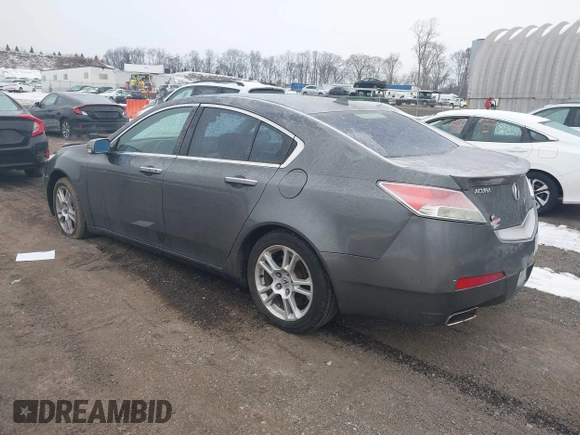 2009 Acura TL Tech with VIN 19UUA86559A012993, listed as a IAAI auction lot 41513941 with 151,680 mi miles. Bid and sale history available at carsss.com. Image 3.