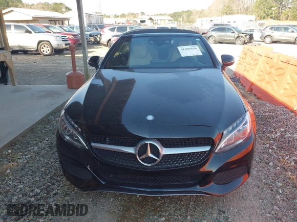 2017 Mercedes-Benz C 300 with VIN WDDWK4JB4HF550554, listed as a IAAI auction lot 41689430 with 34,536 mi miles and . Bid and sale history available at DreamBid. Image 6.