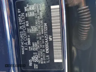 2025 Kia Seltos EX z VIN KNDER2AA2S7772234, wystawiony jako Copart lot #57089815 z przebiegiem 744 mil mil oraz Szkoda całkowita • Salvage title. Historia ofert i sprzedaży dostępna na DreamBid. Obrazek 14.