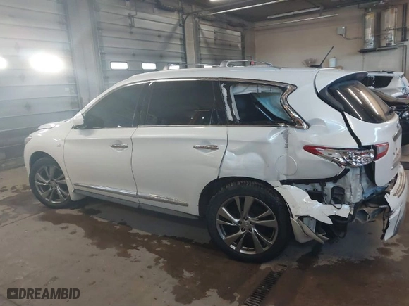 2015 Infiniti QX60 with VIN 5N1AL0MM2FC539098, listed as a IAAI auction lot 41409389 with NaN miles. Bid and sale history available at carsss.com. Image 14.