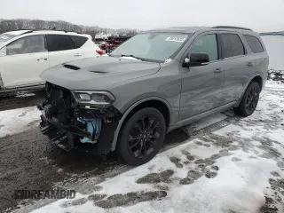 2021 Dodge Durango GT with VIN 1C4RDJDG1MC750875, listed as a Copart auction lot 43613835 with 32,406 mi miles and Salvage title. Bid and sale history available at DreamBid. Image 1.