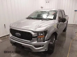 2023 Ford F-150 XL with VIN 1FTEW1EP6PFA97955, listed as a IAAI auction lot 41323417 with 39,440 mi miles. Bid and sale history available at carsss.com. Image 6.