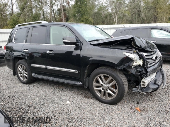 2015 Lexus LX 570 z VIN JTJHY7AX8F4163848, wystawiony jako Copart lot #44108745 z przebiegiem 138 784 mil mil oraz Tytuł czysty. Historia ofert i sprzedaży dostępna na DreamBid. Obrazek 4.