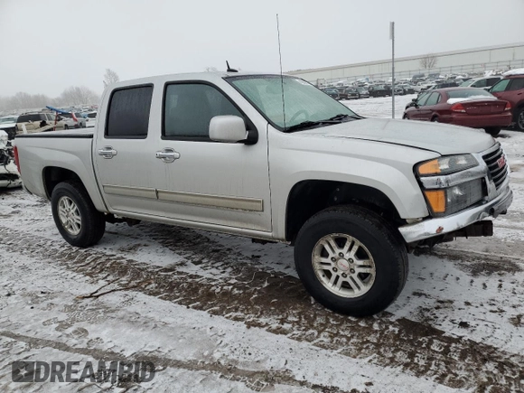 2012 GMC Canyon SLE2 with VIN 1GTH6PFE2C8154650, listed as a Copart auction lot 43602615 with 32,713 mi miles and Clean Title. Bid and sale history available at carsss.com. Image 4.