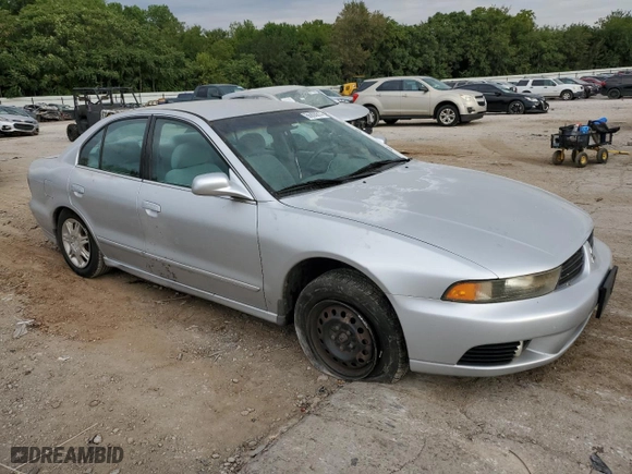 2003 Mitsubishi Galant ES with VIN 4A3AA46G73E065851, listed as a Copart auction lot 66800814 with 55,837 mi miles and Salvage Title. Bid and sale history available at carsss.com. Image 4.