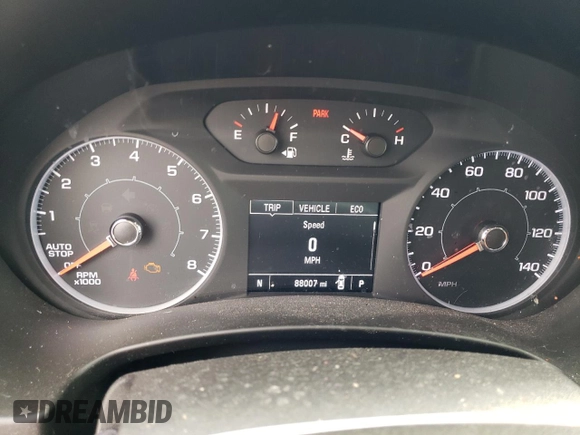 2018 GMC Terrain SLE with VIN 3GKALMEX5JL126355, listed as a Copart auction lot 49701245 with 88,007 mi miles and Salvage Title. Bid and sale history available at carsss.com. Image 9.