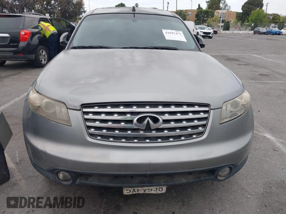 2003 Infiniti FX Options with VIN JNRBS08W33X402022, listed as a IAAI auction lot 42047472 with 203,438 mi miles and . Bid and sale history available at DreamBid. Image 6.