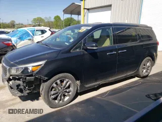 2016 Kia Sedona SX-L with VIN KNDME5C12G6160540, listed as a Copart auction lot 51087635 with 70,603 mi miles and Clean Title. Bid and sale history available at DreamBid. Image 1.