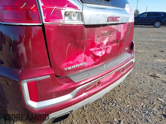 2016 GMC Terrain Denali z VIN 2GKFLVE33G6145329, wystawiony jako IAAI lot #41848576 z przebiegiem 143 379 mil mil oraz . Historia ofert i sprzedaży dostępna na DreamBid. Obrazek 6.