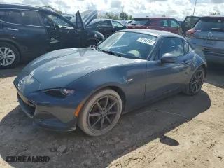 2020 Mazda MX-5 Miata RF Grand Touring with VIN JM1NDAM71L0411855, listed as a Copart auction lot 73795754 with 0 mi miles and Non Repairable. Bid and sale history available at carsss.com. Image 1.