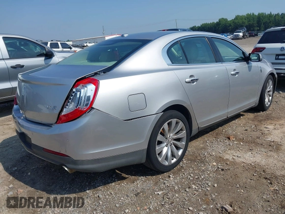 2013 Lincoln MKS with VIN 1LNHL9DK3DG614933, listed as a IAAI auction lot 42549445 with 313,182 mi miles and . Bid and sale history available at DreamBid. Image 4.